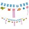 7 Ft.-9 Ft. Under the Sea Party Ready-to-Hang Garland Decoration